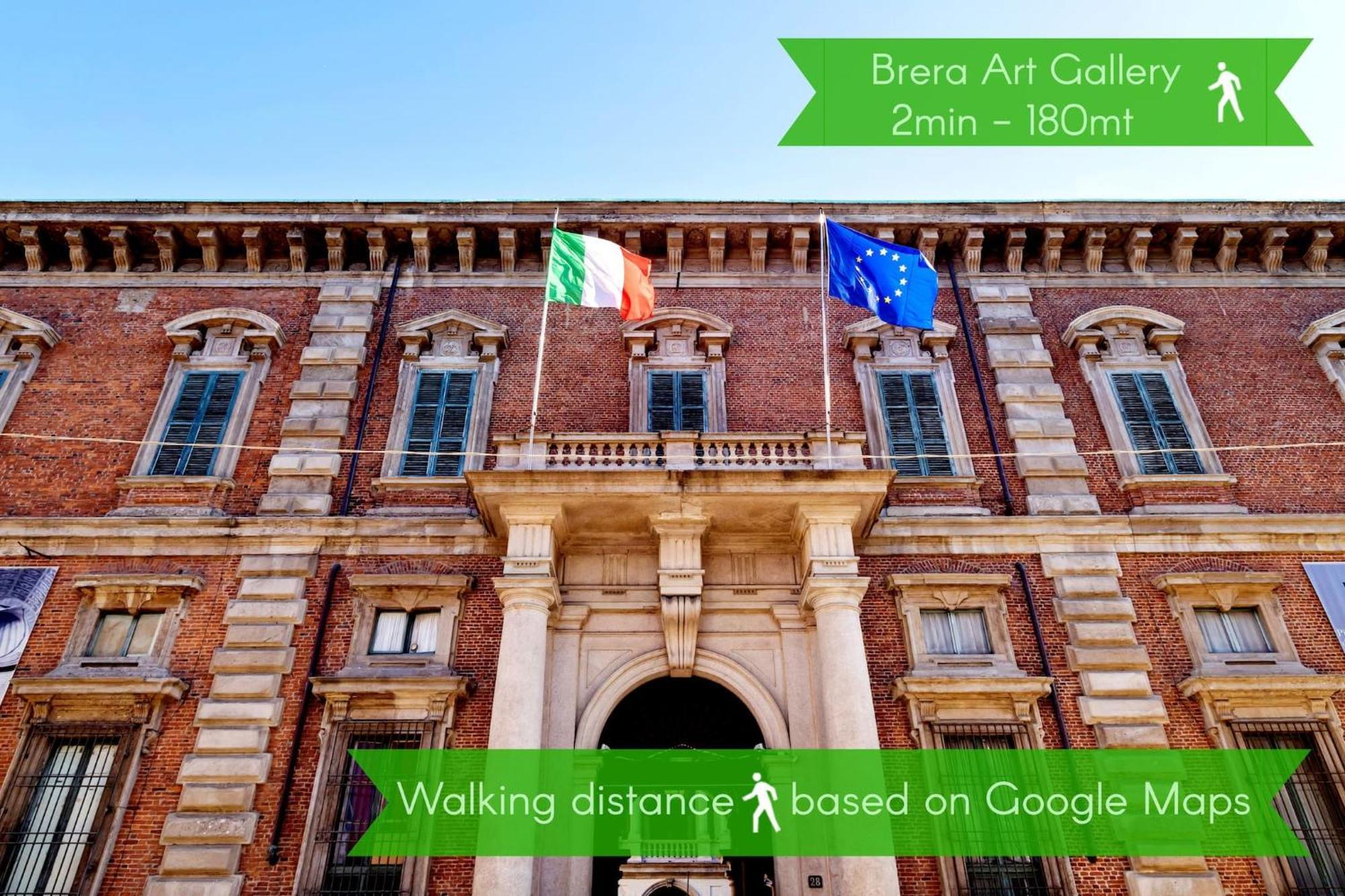 Lovely Apartments In The Hearth Of Brera By Rentopolis 米兰 外观 照片